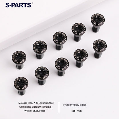 SPARTS CB650R/CBR650R Titanium Alloy Disc Bolt Kit for Motorcycle Modification