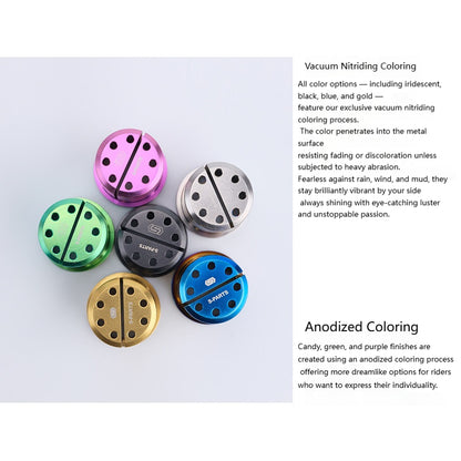 SPARTS Upper Triple Clamp Cylinder Nuts Titanium Bolts L50 & L63 for Ducati  Motorcycle Modification