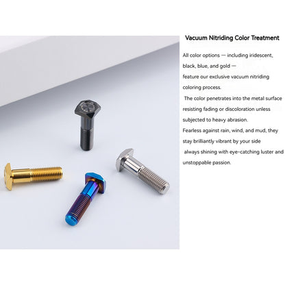 SPARTS Titanium Rear Sprocket Fixing Screws Square Head M8/M10 P1.25 Locking for KTM Motorcycle Modification