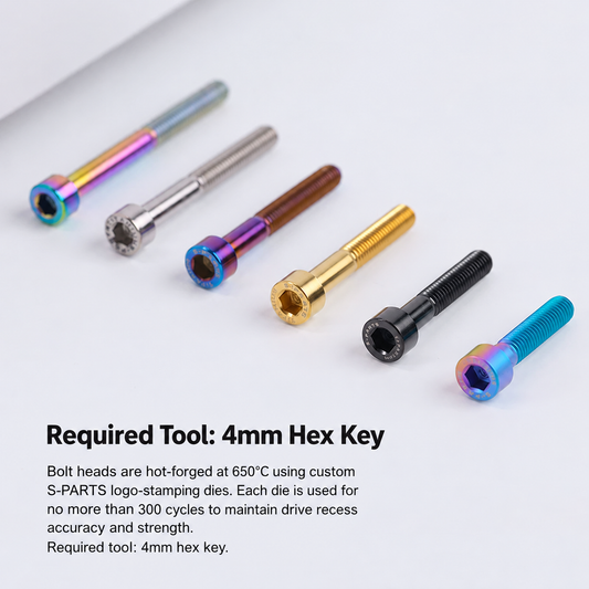 SPARTS M5 Titanium Socket Head Cap Bolts