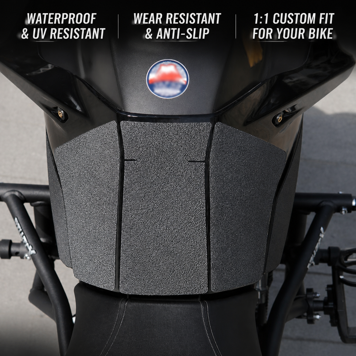 KTM DUKE 790 Tank Grip Pads Anti-Slip Fuel Tank Protector Motorcycle Modification Accessories Fishbone Traction Pads