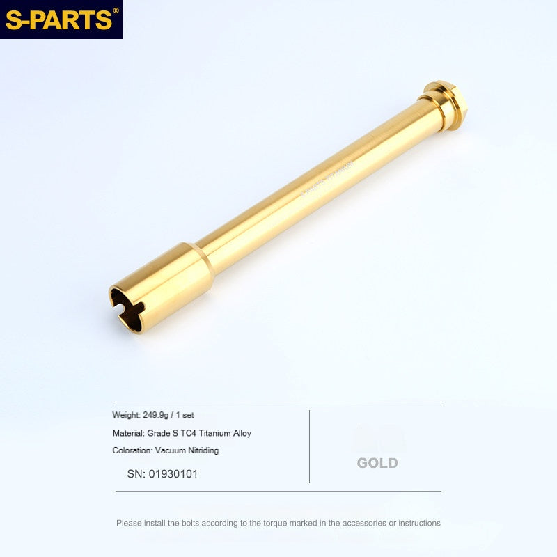 SPARTS Titanium Front Axle Kit for Ducati V4 / V4S / Streetfighter