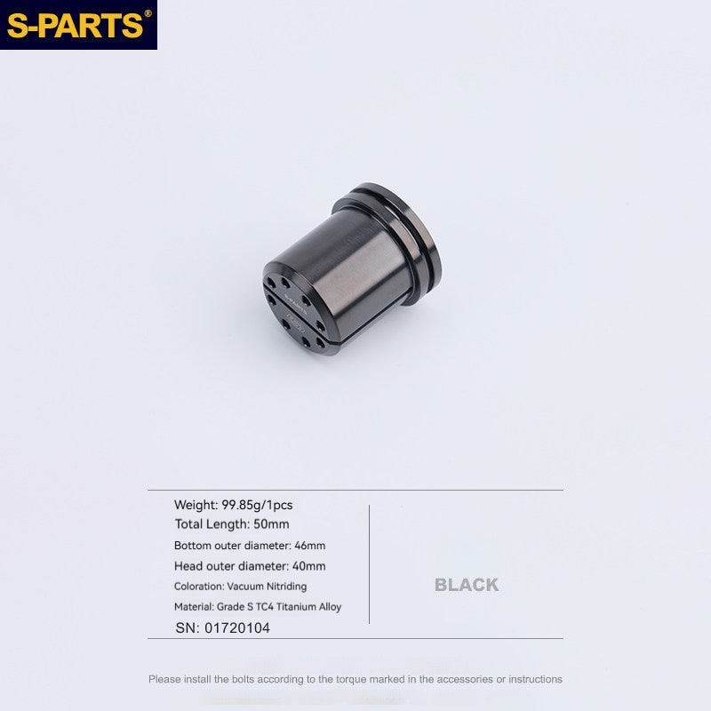 SPARTS Upper Triple Clamp Cylinder Nuts Titanium Bolts L50 & L63 for Ducati  Motorcycle Modification