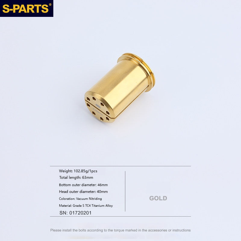 SPARTS Upper Triple Clamp Cylinder Nuts Titanium Bolts L50 & L63 for Ducati  Motorcycle Modification