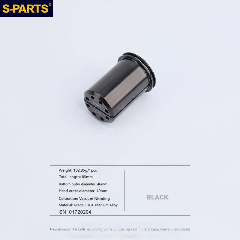 SPARTS Upper Triple Clamp Cylinder Nuts Titanium Bolts L50 & L63 for Ducati  Motorcycle Modification
