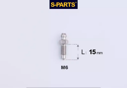 SPARTS Titanium Brake Bleeder Screws M6 / M8 / M10 – For Frando & Brembo Motorcycle Calipers