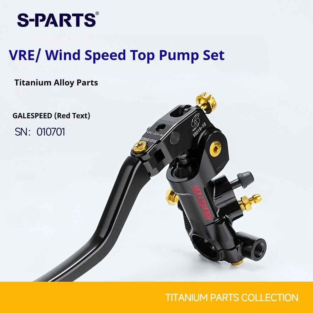 SPARTS Titanium Bolt Kit for GALESPEED VRE Master Cylinder｜TC4 Motorcycle Brake Pump Screws