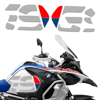 BMW R1250GS ADV Beak Decal Sticker Reflective Waterproof Front Fairing Graphics Adventure Livery Wrap