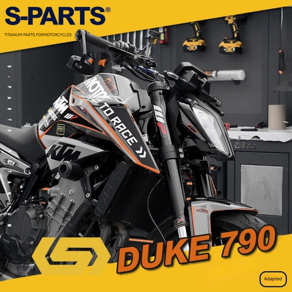 S-parts Titanium Engine Cover & Frame Bolt Kit for KTM DUKE 790 | Premium Grade 5 Power Hardware