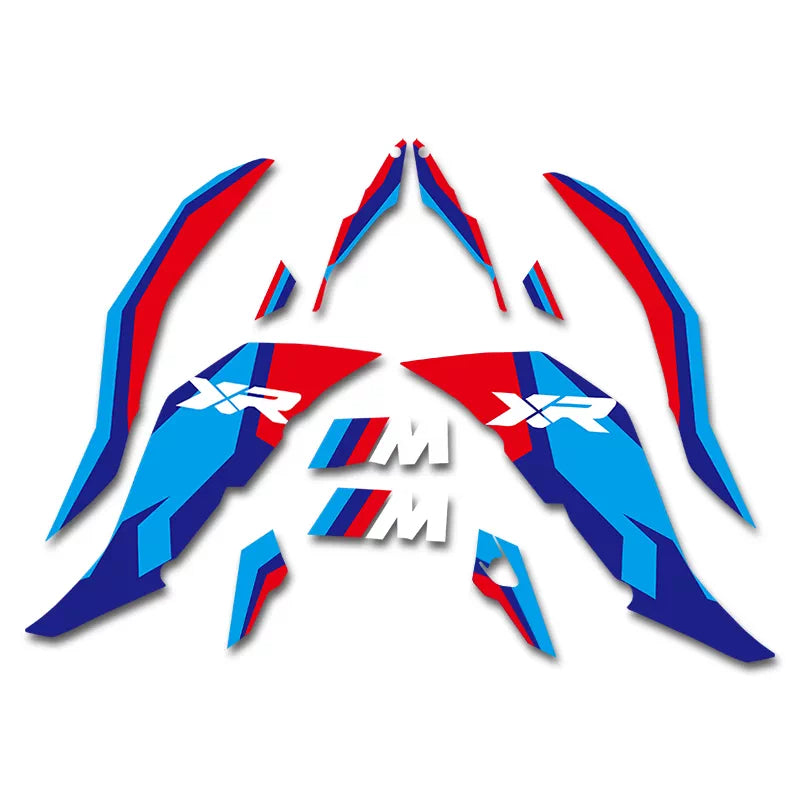 BMW F900XR 2020-2024 Thunder Style Full Motorcycle Graphic Decal Kit Waterproof Body Stickers