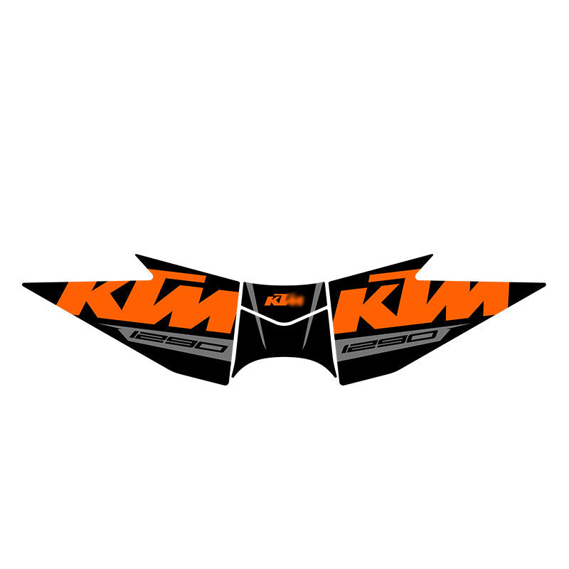 KTM 1290 Super Duke R Fishbone Tank Pad – Anti-Slip Rubber Fuel Tank Protector