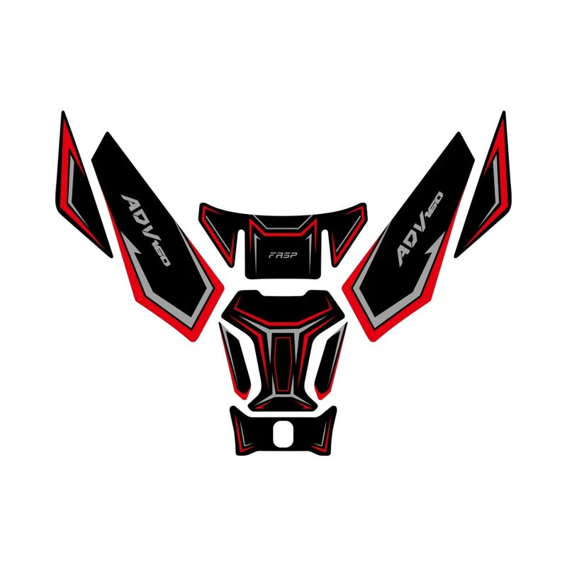 Honda ADV160 Fuel Tank Protection Sticker | Thickened Scratch-Resistant Decal