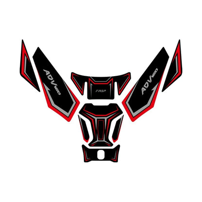 Honda ADV160 Fuel Tank Protection Sticker | Thickened Scratch-Resistant Decal