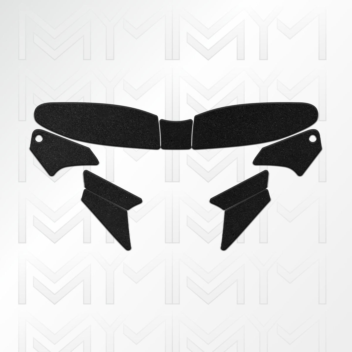 Ducati Panigale V4 Tank Grip Pads | Thick Polymer Construction | 3M Adhesive
