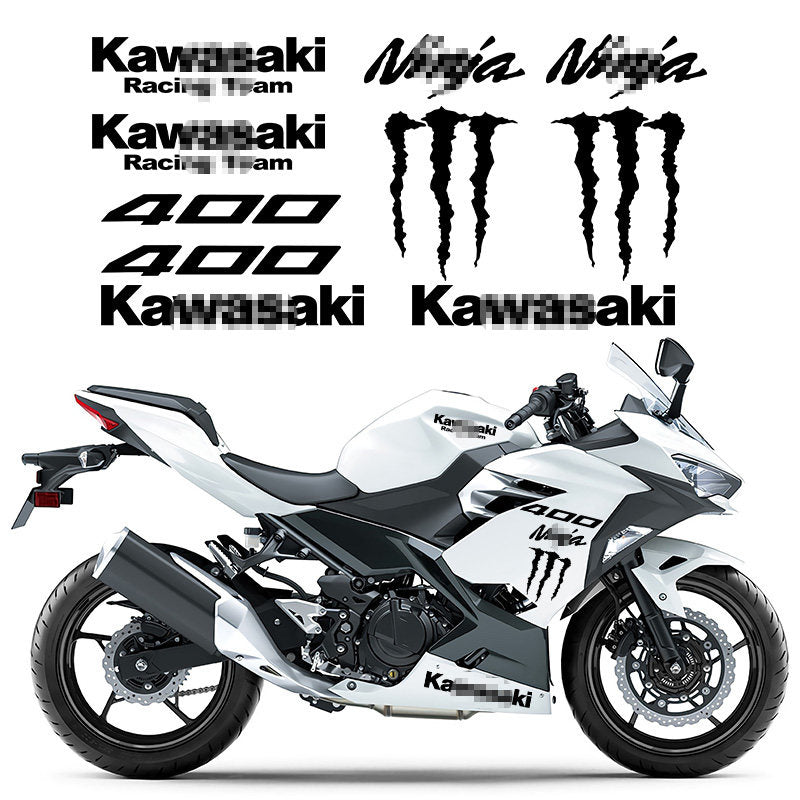 Kawasaki Ninja 400 Claw Graphics Full Body Decal Kit Waterproof Motorcycle Stickers