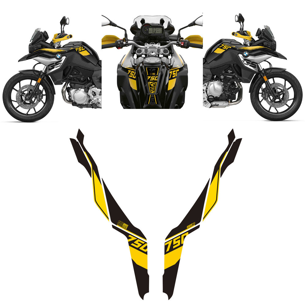 BMW F750GS / F850GS / F850GS ADV (2018–2021) 40th Anniversary Edition Body Sticker Decal Kit Motorcycle Graphics Wrap