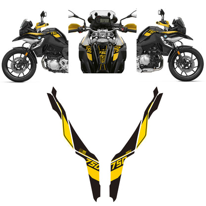 BMW F750GS / F850GS / F850GS ADV (2018–2021) 40th Anniversary Edition Body Sticker Decal Kit Motorcycle Graphics Wrap