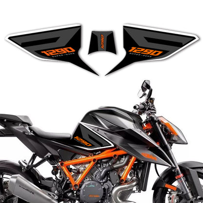 Fuel Tank Pad Fishbone Protector Decal Sticker Kit for KTM 1290 Super RDuke