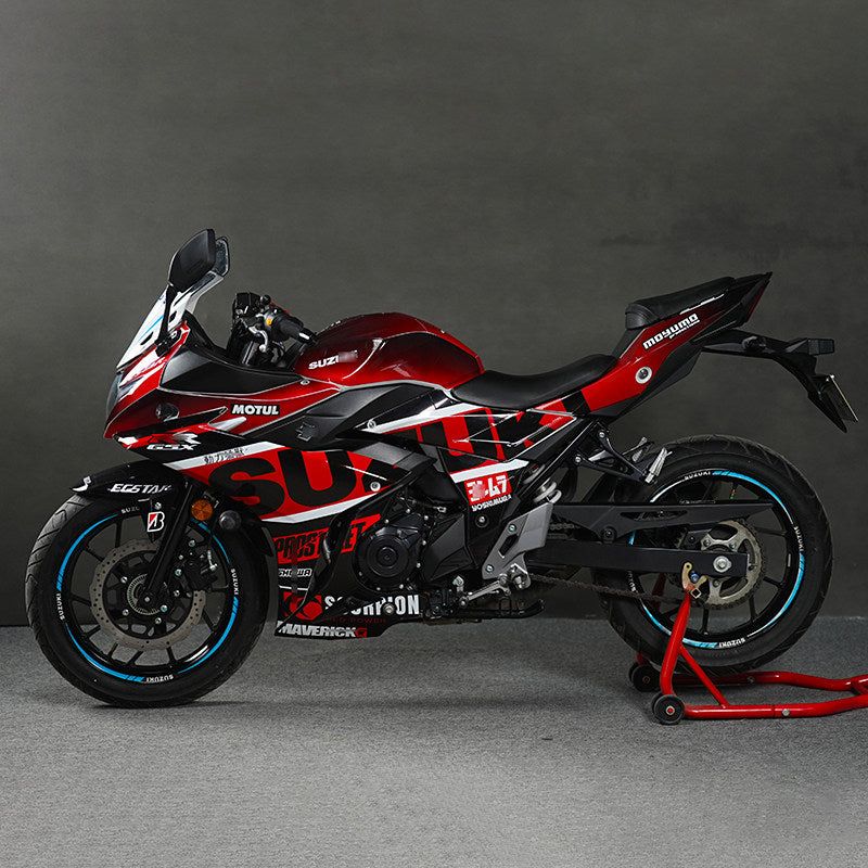 Suzuki GSX250R Full Body Graphic Decal Kit Motorcycle Fairing Stickers