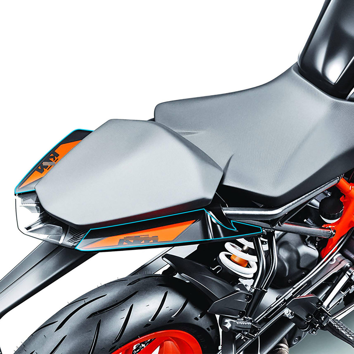 KTM DUKE 390 Nano Crystal TPU Paint Protection Film Self-Healing Clear Motorcycle Protection Kit PPF Accessories