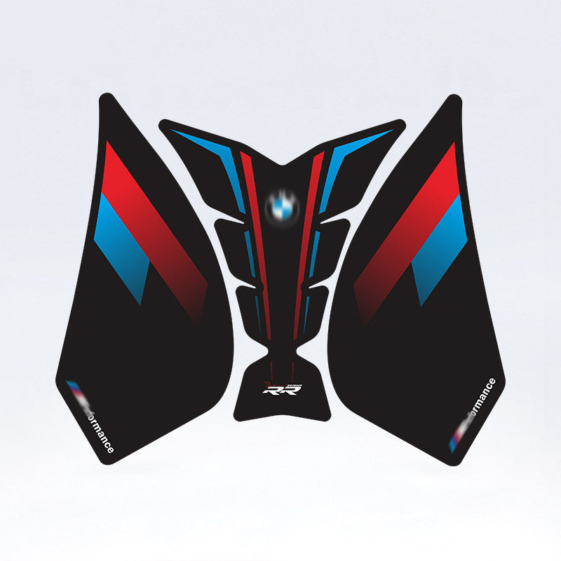 BMW G310RR Fuel Tank Fishbone Grip Pad Sticker Anti-Slip Anti-Scratch Tank Protector Decal Kit
