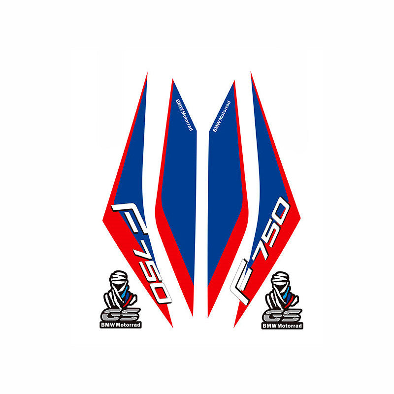 BMW F750GS Fuel Tank Sticker Fishbone Anti-Slip Decal Waterproof Scratch Protection Tank Pad Motorcycle Graphics Accessories