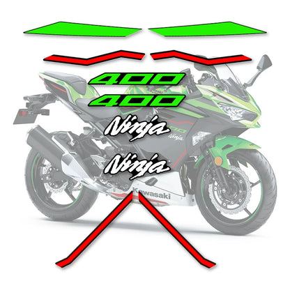 Kawasaki Ninja 400 2018-2022 Full Motorcycle Graphic Decal Kit Fairing Stickers