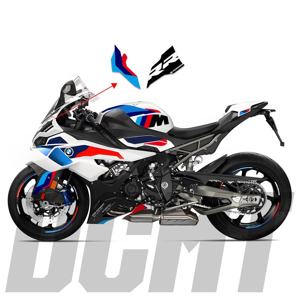 BMW S1000RR 2025 Full Body Graphics Kit