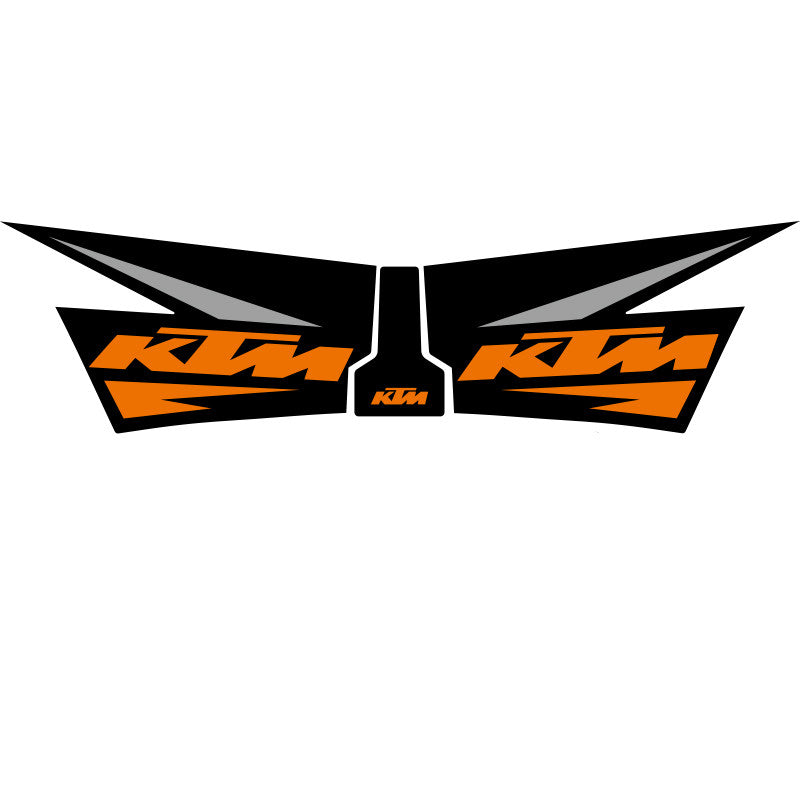 KTM 790 Duke / 890 Duke Tank Grips – Anti-Slip Fishbone Tank Pad and Scratch Protection Decals
