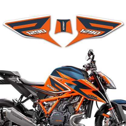 Fuel Tank Pad Fishbone Protector Decal Sticker Kit for KTM 1290 Super RDuke
