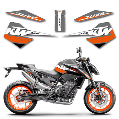 Fuel Tank Pad Gas Cap Protector Decal Sticker Kit for KTM DUKE 790