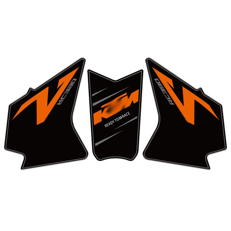 Fuel Tank Pad Gas Cap Protector Anti-Slip Sticker Kit for KTM RC390 DUKE 250 390