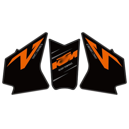 Fuel Tank Pad Gas Cap Protector Anti-Slip Sticker Kit for KTM RC390 DUKE 250 390