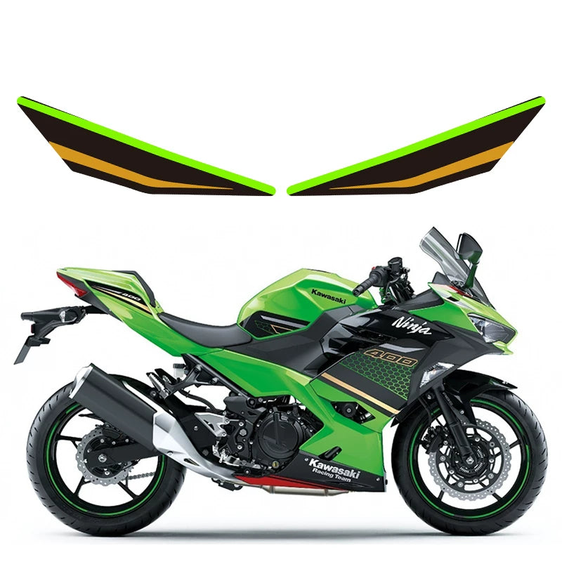 Kawasaki Ninja 400 Full Motorcycle Graphic Decal Kit Fairing Body Stickers
