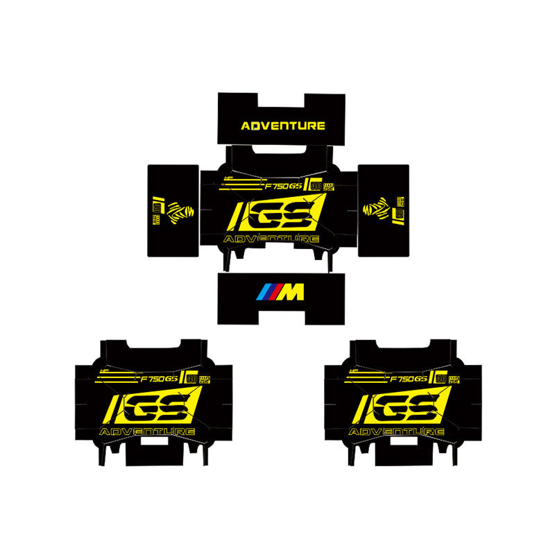 BMW R1250GS F750GS F850GS ADV OEM Vario Case Protection Decals Waterproof Anti-Scratch Pannier Sticker Kit