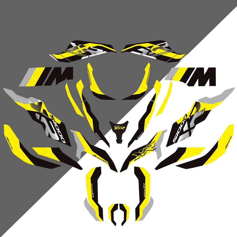BMW S1000XR 2020-2024 Full Body Graphics Decal Kit