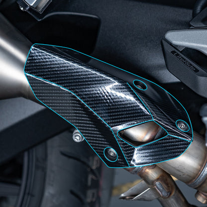 BMW S1000XR 2021-2023 Carbon Fiber Body Protection Decals PVC Anti-Slip Tank Pads Motorcycle Accessories