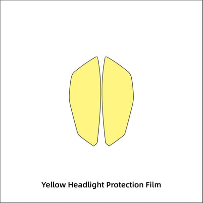 KTM DUKE 790 TPU Dashboard Screen Protector Nano Crystal Self-Healing Clear Film Headlight & Rearview Mirror Protection Film Motorcycle Accessories