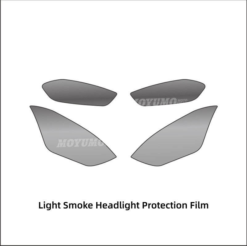 BMW S1000RR TPU Dashboard Screen Protector Headlight & Taillight Protection Film Nano Crystal Self-Healing Clear Film Motorcycle Accessories