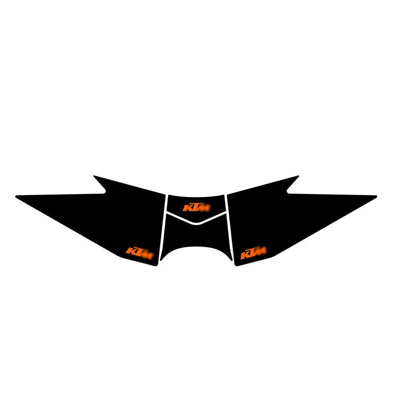 KTM 1290 Super Duke R Fishbone Tank Pad – Anti-Slip Rubber Fuel Tank Protector