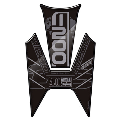BMW R1250GS / R1200GS (2014–2022) Fuel Tank Fishbone Grip Pad Sticker Anti-Slip Tank Protector Decal Kit Motorcycle Styling Accessory