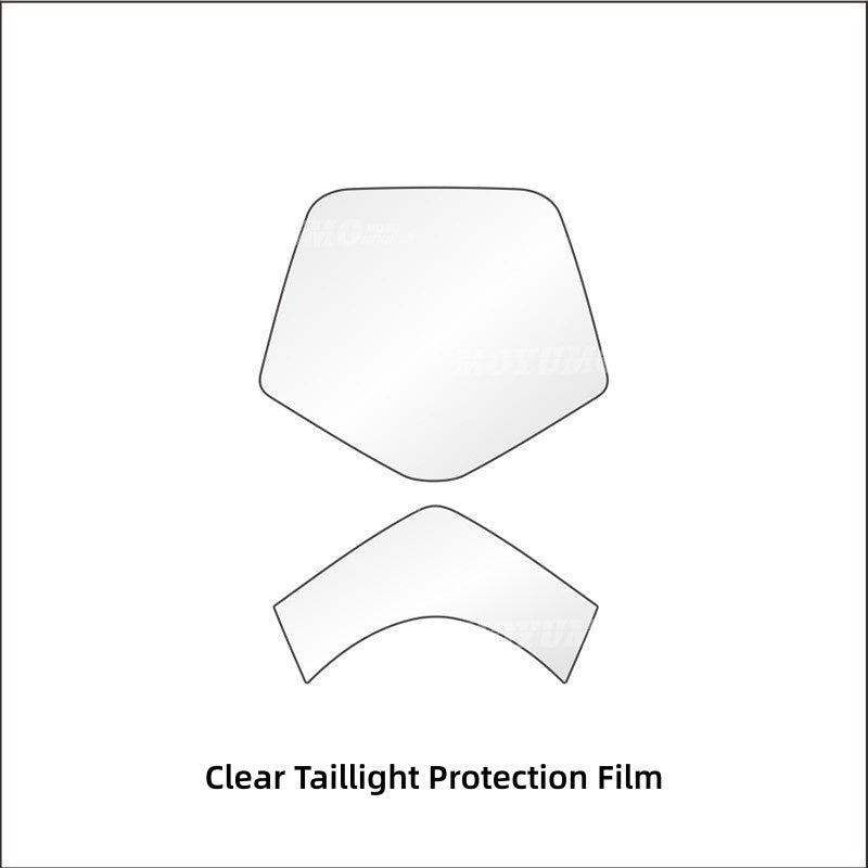 KTM DUKE 390 (2024–2026) Nano Crystal TPU Dashboard Screen Protector Self-Healing Headlight & Taillight Protection Film Motorcycle Accessories