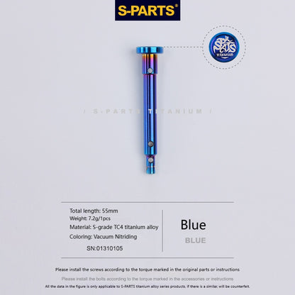 SPARTS Brembo Titanium Caliper Pin｜2-Piston & 4-Piston Motorcycle Brake Caliper Pin