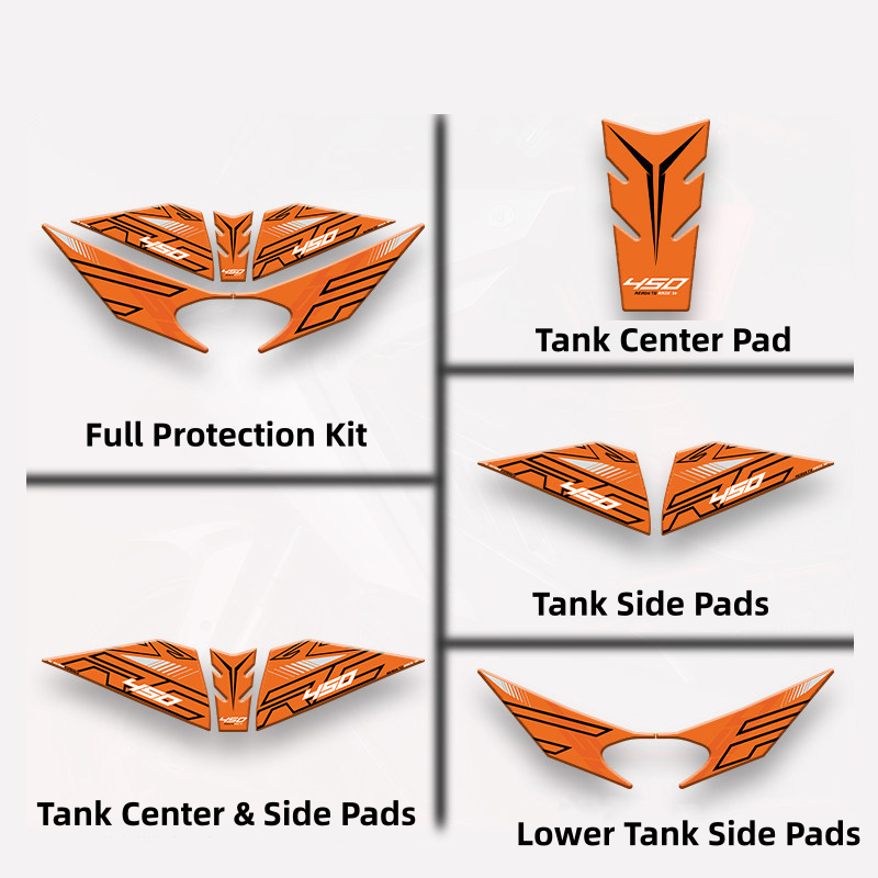Fuel Tank Protector Anti-Wear Sticker Kit Waterproof Decal Pad for 2026 KTM 450 RC