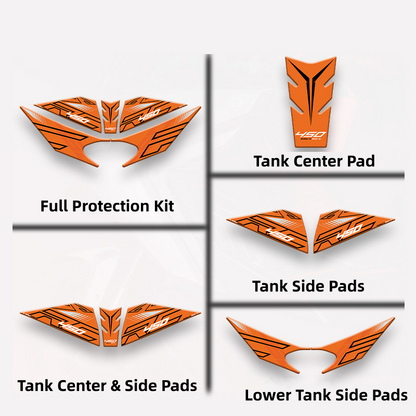 Fuel Tank Protector Anti-Wear Sticker Kit Waterproof Decal Pad for 2026 KTM 450 RC