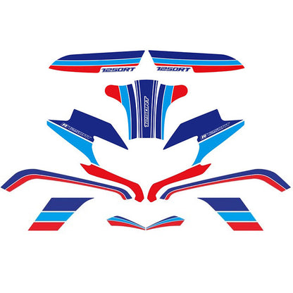 BMW R1250RT / R 1250 RT Tank Pad Luggage Box Fairing Protection Sticker Kit Motorcycle Scratch Guard Decal Accessories