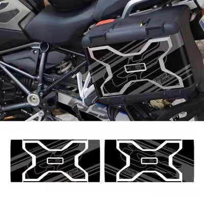 BMW R1250GS / R1200GS ADV 40th Anniversary Side Case Sticker Set OEM Style Hard Plastic Pannier Decals Motorcycle Adventure Box Graphics
