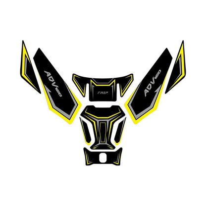 Honda ADV160 Fuel Tank Protection Sticker | Thickened Scratch-Resistant Decal