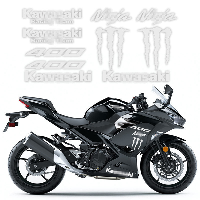 Kawasaki Ninja 400 Claw Graphics Full Body Decal Kit Waterproof Motorcycle Stickers