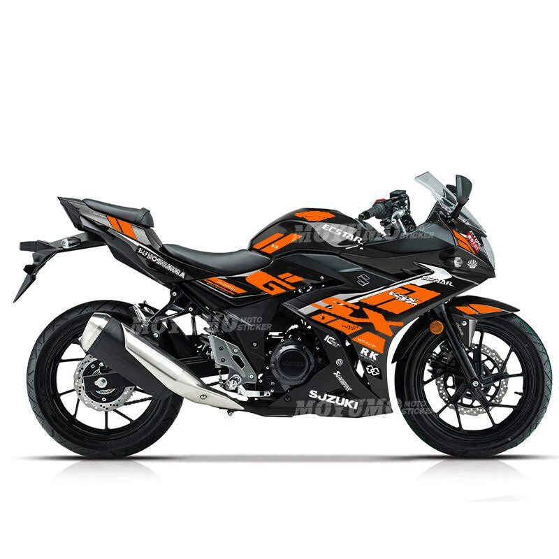 Suzuki GSX250R Full Body Graphic Decal Kit Motorcycle Fairing Stickers